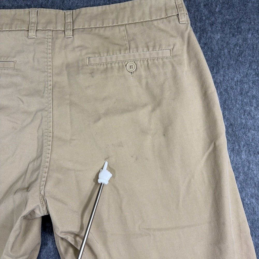 FOX Motocross Shorts Men's 36 Y2K Racing Tan Khaki Work Stained - Picture 9 of 13